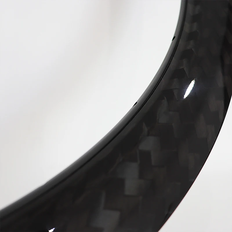 Road Bike Full Carbon Fiber Rims 700C 26mm Width Gravel Bicycle Rims Asseamble Wheels Tubeless Clincher Tubular T700 T800