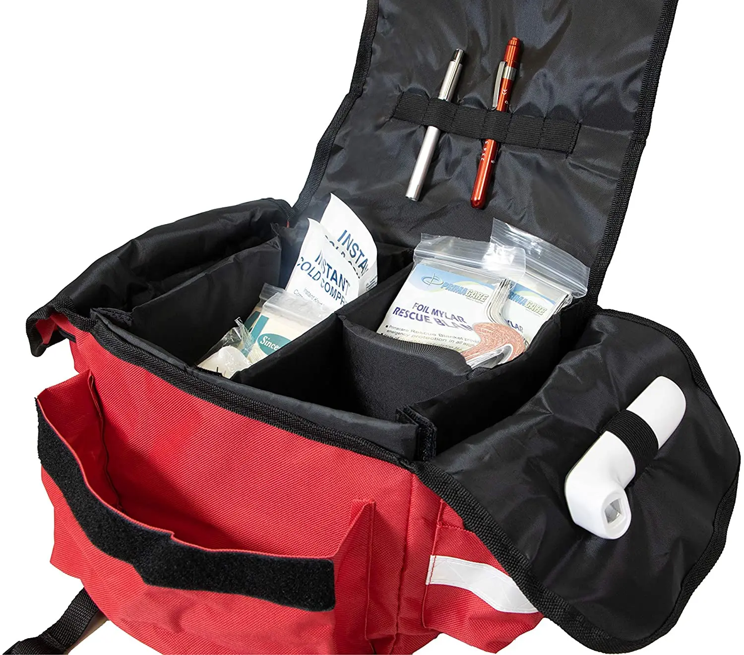 Wholesale First Aid Responder EMS Emergency Medical Trauma Bag Deluxe (red) custom