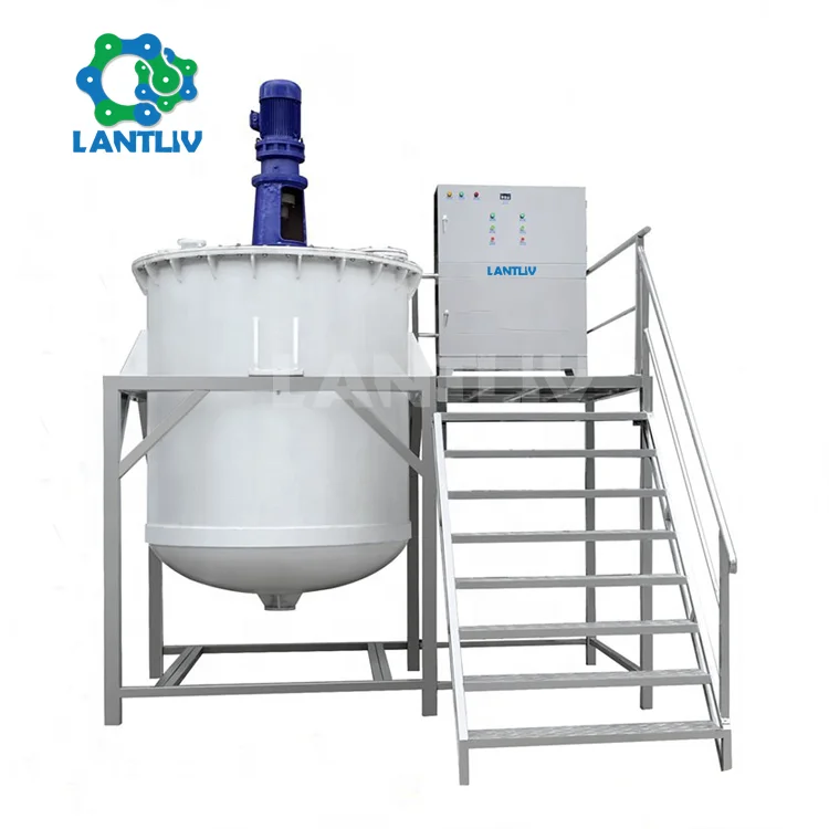 Одобренный CE 5000L ПВХ смешивающий бак с мешалкой смешивающий сосуд для ухода за волосами вода с сильной кислотой и Alkaliand