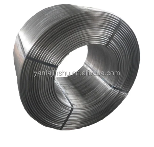 Hot Sales Wholesale Casting Metal Products Quality Silicon Calcium Cored Wire