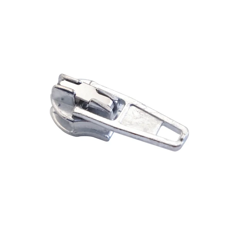Factory price of Garment Bag and Tent zipper puller 3 component Auto lock slider with sharp puller