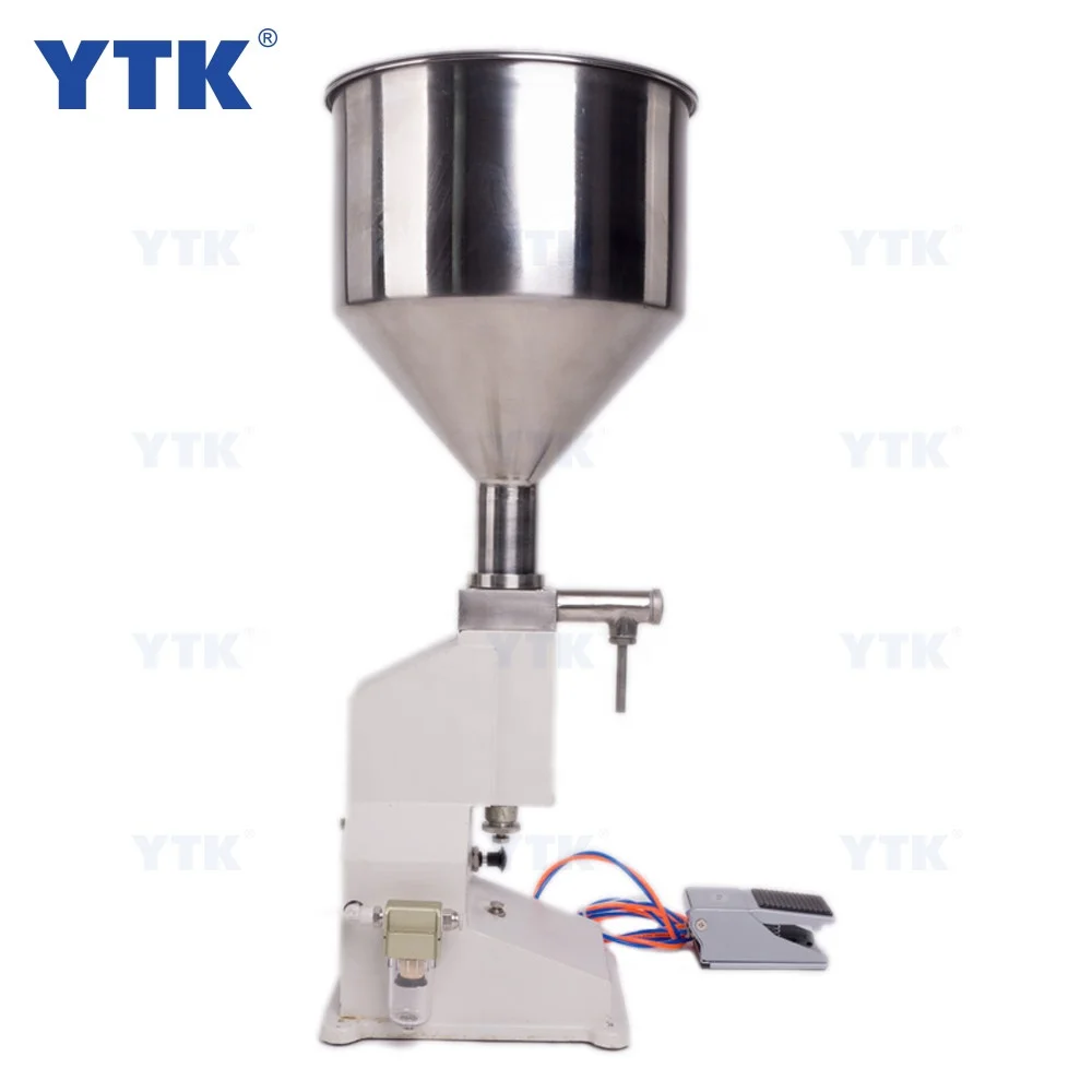 A02 Pneumatic paste cream filling machine 5-70ml