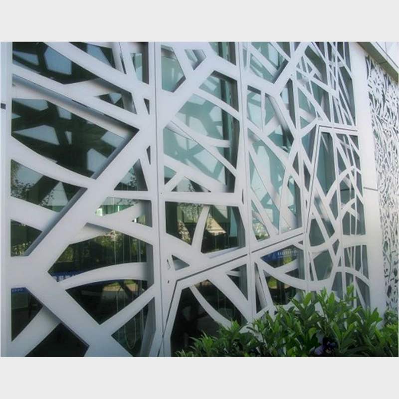 New Laser Cutting Decorative Wall Cladding Aluminium