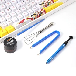 5 in 1 Universal Switch Lube Key Puller Stem Holder Brush Keyboard Lube Kits
