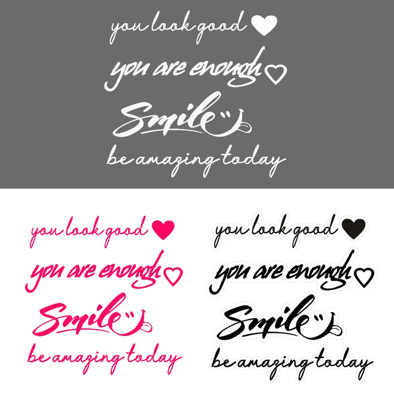 Car Back Window Stickers Waterproof Family Heartbeat Stickers Fashionable Car Body Rear Window Decals Family Bumper Decal