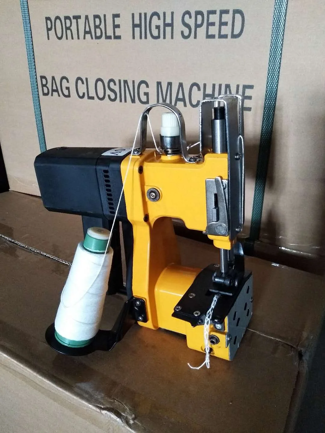 Hand type electric sewing machine sealing machine bag