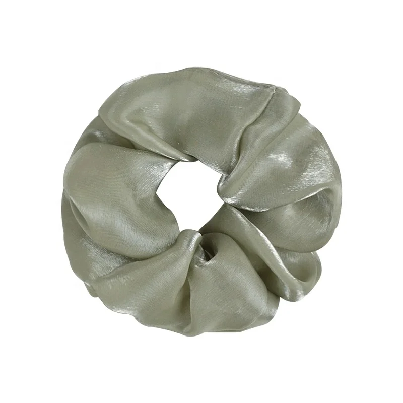 E-Magic производитель резинки для волос из 100% полиэстера резинки для волос атласная лента тканевые резинки для волос для девочек