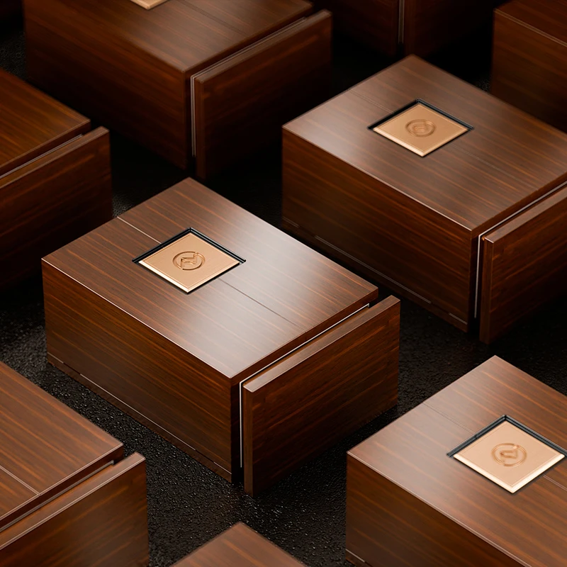 Wholesale luxury whisky box wine bottle liquor collection box display wooden wine box with velvet interior wine gift packaging