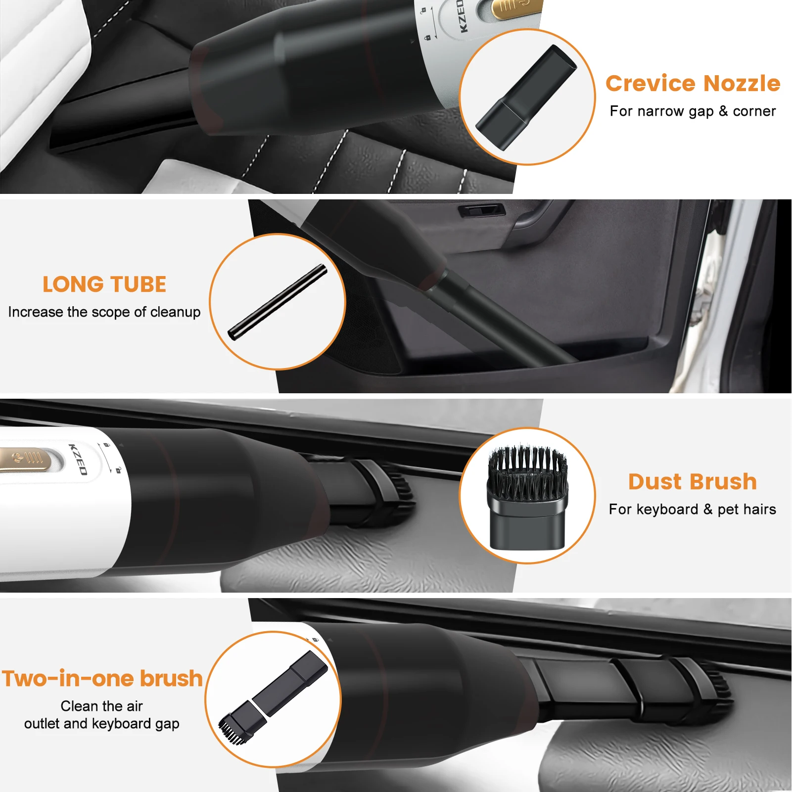 Aspirateur Voiture Handheld Aspiradora Para Auto Cordless Electric Car Vacuum Cleaner