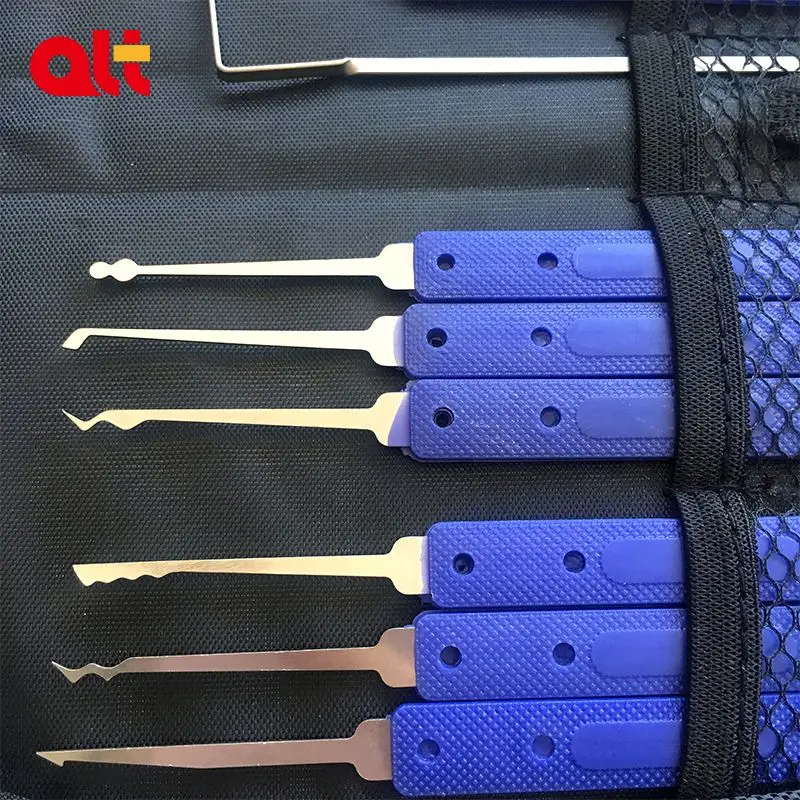 12 Pcs Goso Barrel Unlocking Lock Pick Set Honest Quick Lock Opener Door Scope Locksmith Tools Dino Security Free Lock Picks