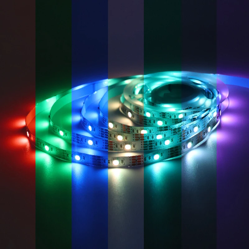 BEST PRICE! Smart RGB led strip light for tv Remote or BT APP control Epoxy coating led strip light for tv