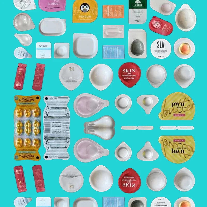 DPP-80 automatic blistering packing machine for snacks