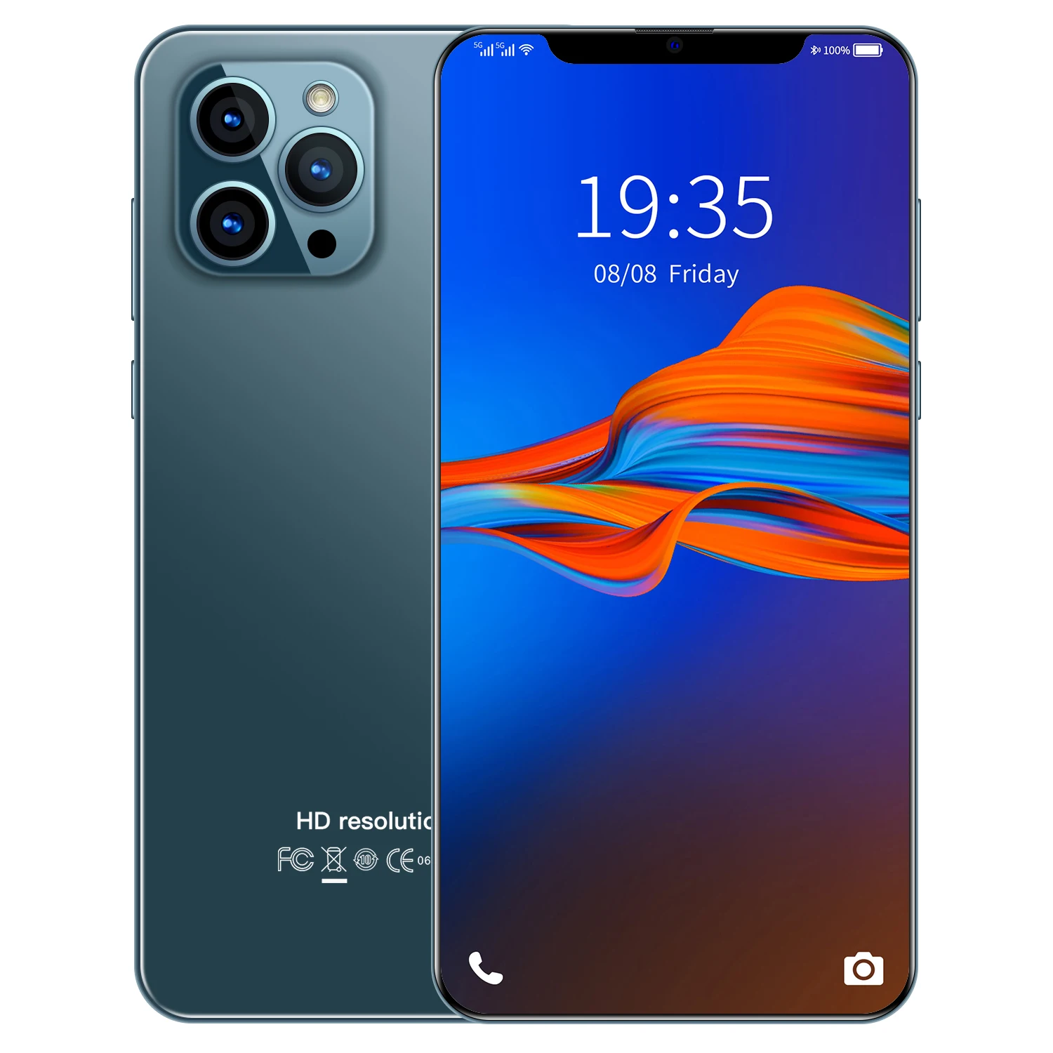 Оптовая продажа i12 Pro Max мобильные телефоны 6 7 inch 8 ГБ + 512 21MP 48MP 5600 мАч долгого ожидания i 12