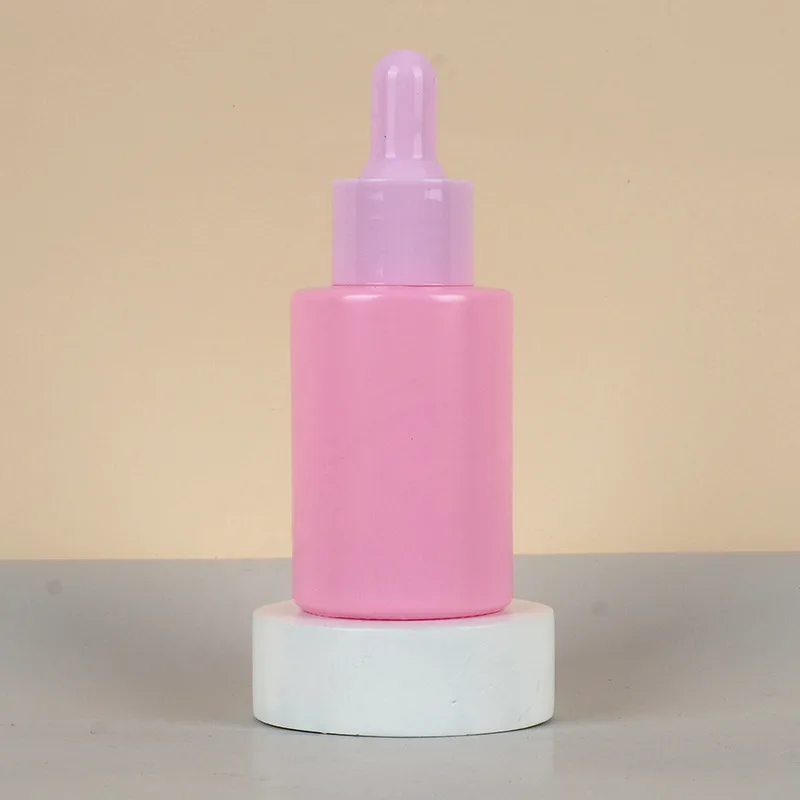 Hot new frosted dropper bottle 30ml cosmetic essential oil bottle can be customized LOGO