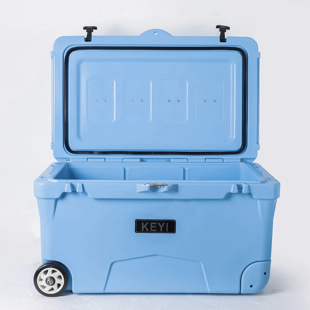 Benfan Waterproof insulated cooler with wheels for outdoor picnic hard cooler