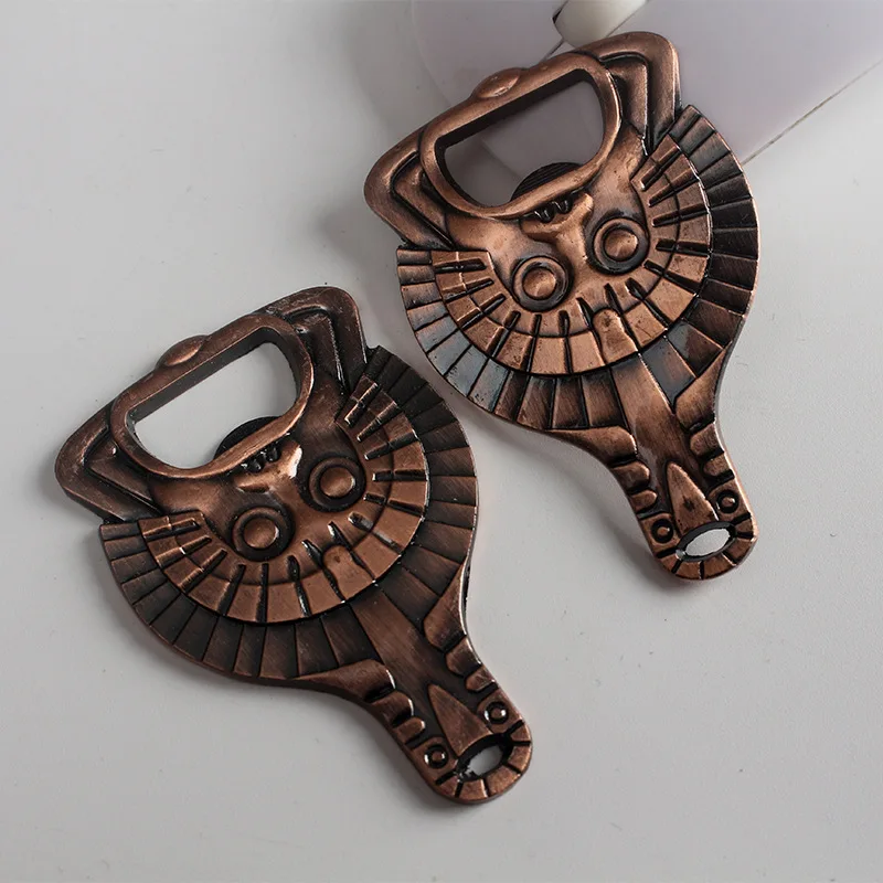 Открывалка для пивных бутылок под заказ металлическое покрытие в античной форме креативная подарочная открывалка