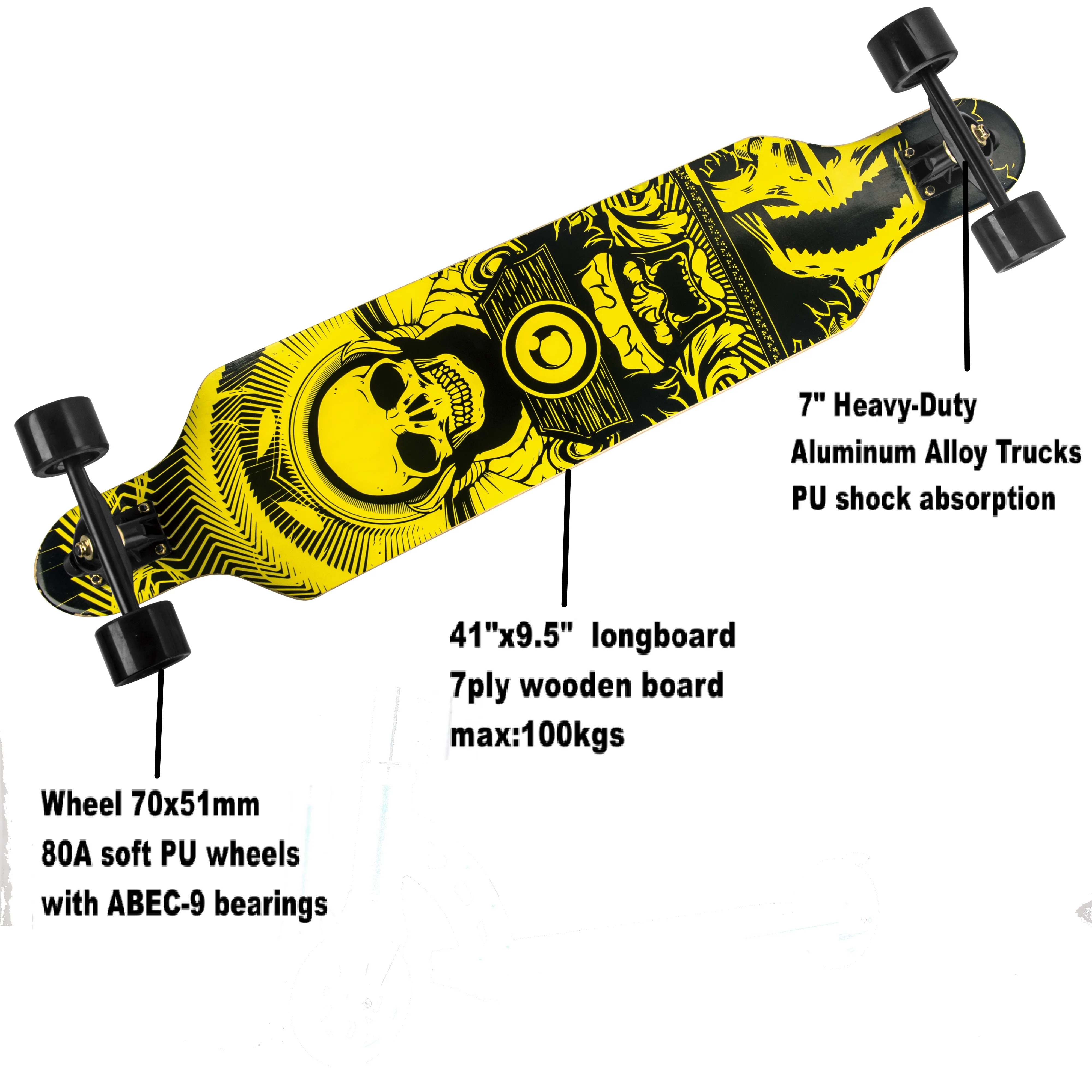 sway  professional mapl wood  skateboards