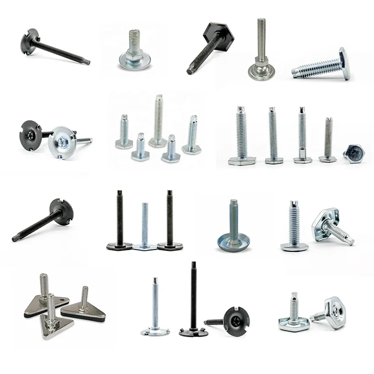 Professional Customized Steel Iron Base Adjustable Adjust Adjuster Table Sofa Workbench Leveler Leveling Leg Feet