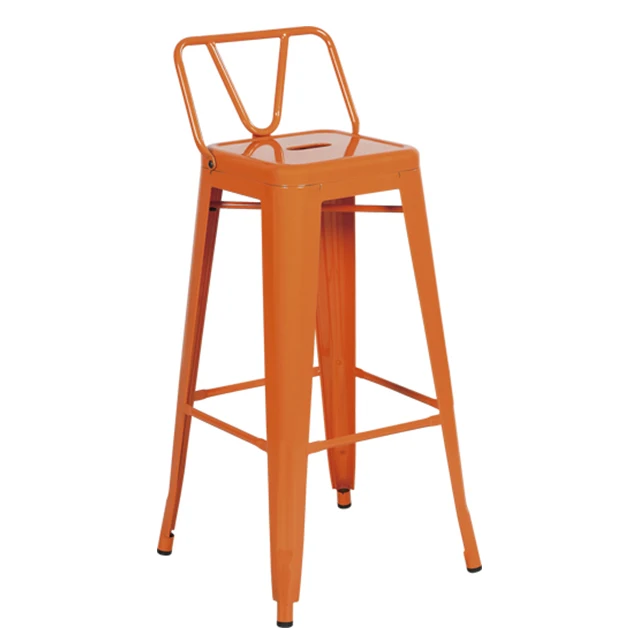 New arrive Wholesale Restaurant Outdoor Bar Tables And Chairs Stool Bar Chairs Metal Legs High Chair