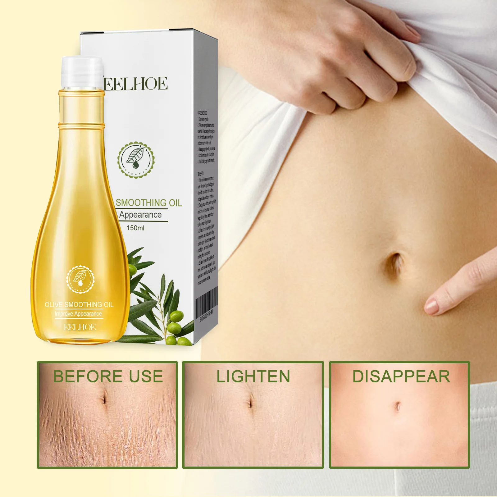 Wholesale Skin Surface Repairing Gradually Reducing Wrinkles Deeply Nourish the Skin Olive Smoothing Oil