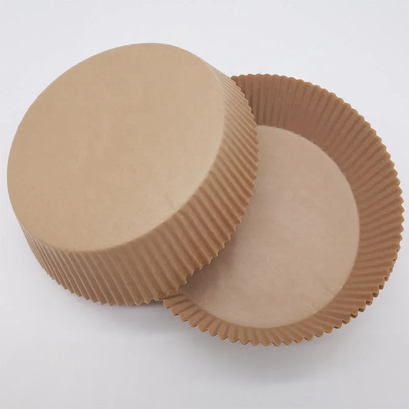 Disposable Non-stick Air Fryer Paper Liner Liner Oil-proof Water Parchenment Air Fryer Backing Paper Packaging Food Silicone