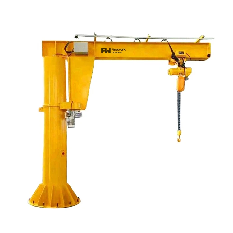 500kg 1ton 2ton Portable Movable Jib Crane