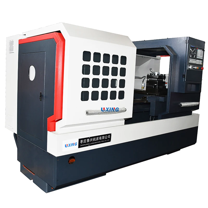 high precision flat bed horizontal GSK Siemens control CAK6161 cnc lathe machine torno price for sale
