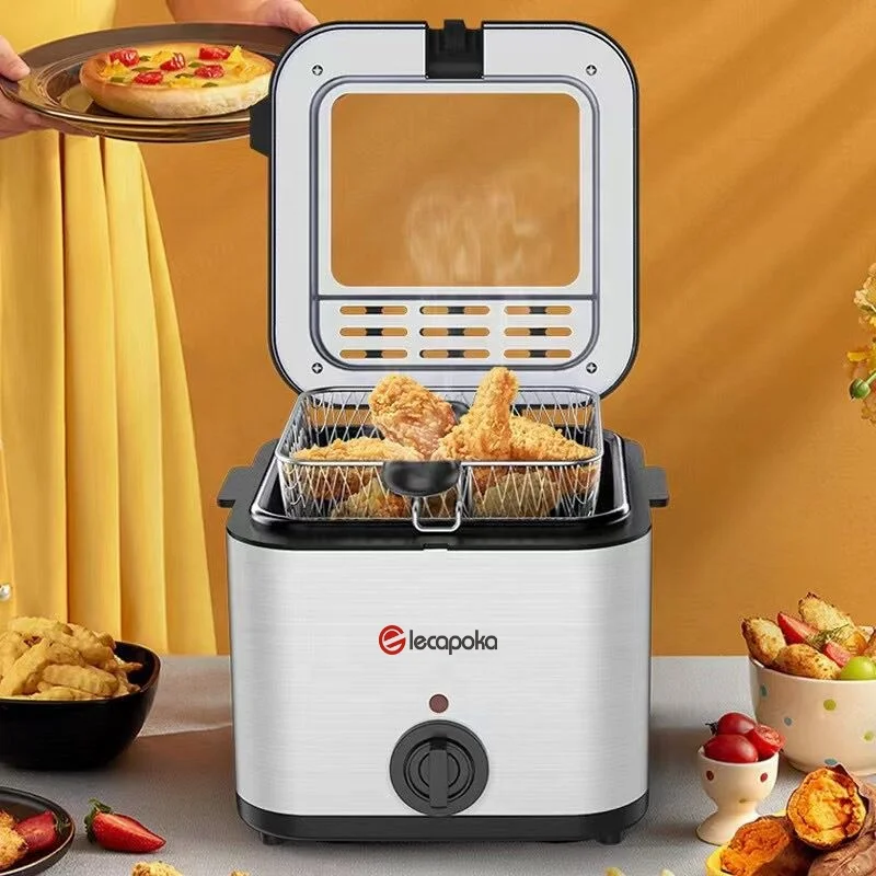 2.5L stainless steel household oil less deep fryer electric china air fryer