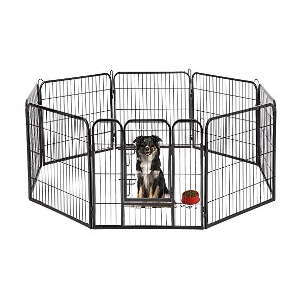 China Supplier Wholesale Various Sizes Steel Tube Popular Durable Outdoor Dog Fence for Dog