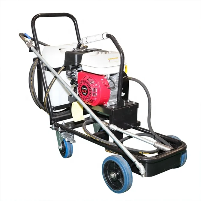 Hand propelled asphalt Emulsion Sprayer mini bitumen spraying machine