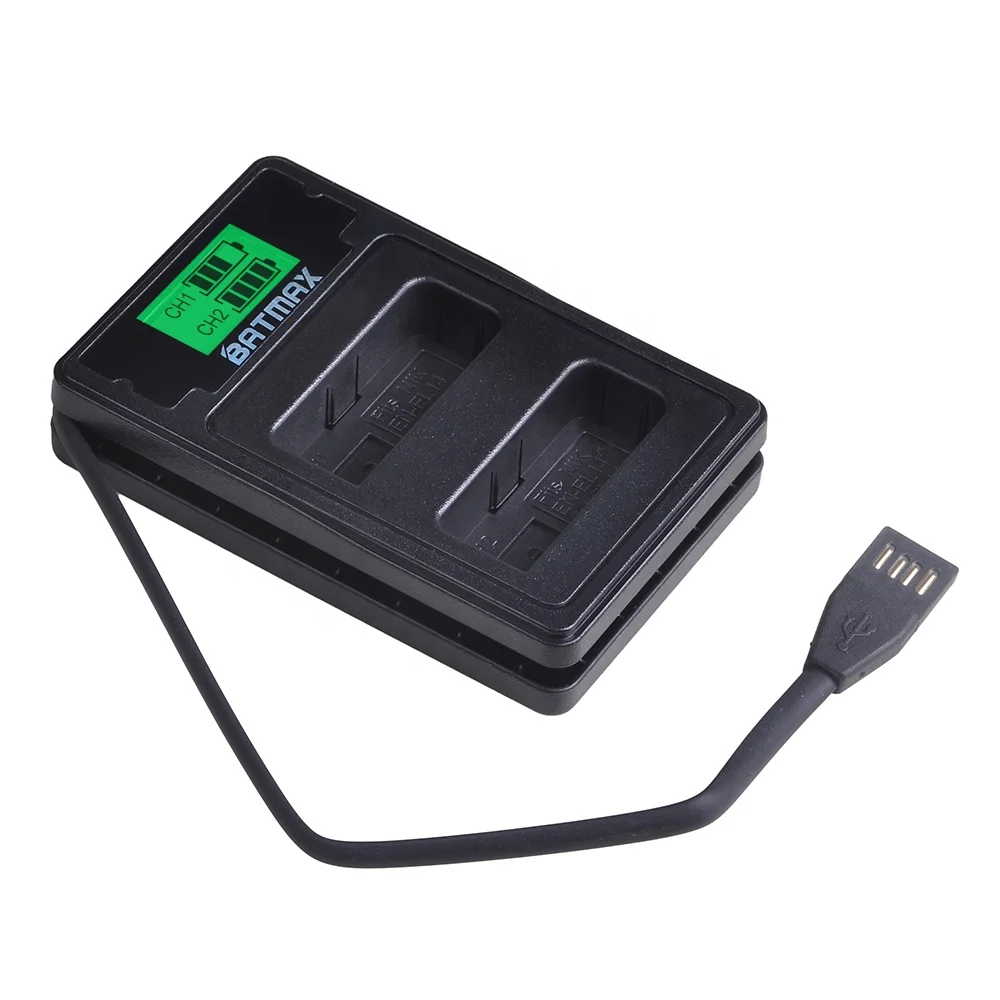 Новый BATMAX EN-EL14 EN-EL14a ENEL14 USB двойное зарядное устройство для Nikon P7700 P7000 P7800 P7100 D3400 D5500 D5300 D5200 D3200 D3300 D5100