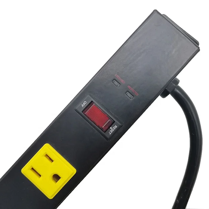 10 outlets metal surge protector power strip extension Socket