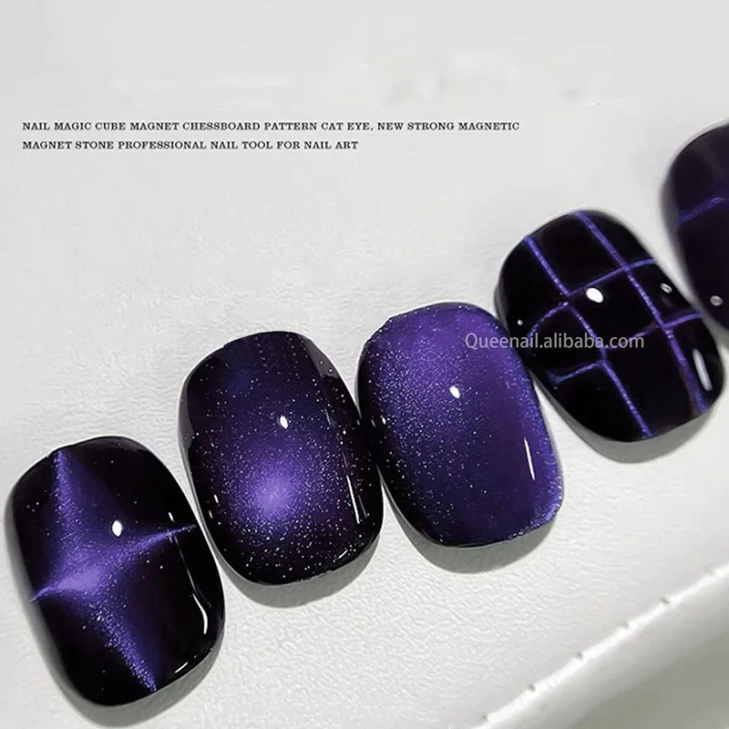 Multi-functional 27pcs Square Strong Magnet Stone Tool Powerful Cat Eye Gel Polish Magnet Stick