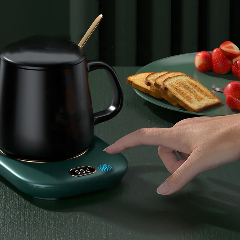 Умный сенсорный цифровой дисплей 55 градусов для подогрева чашек электрическая грелка кружка usb-разъем офиса портативная кофе