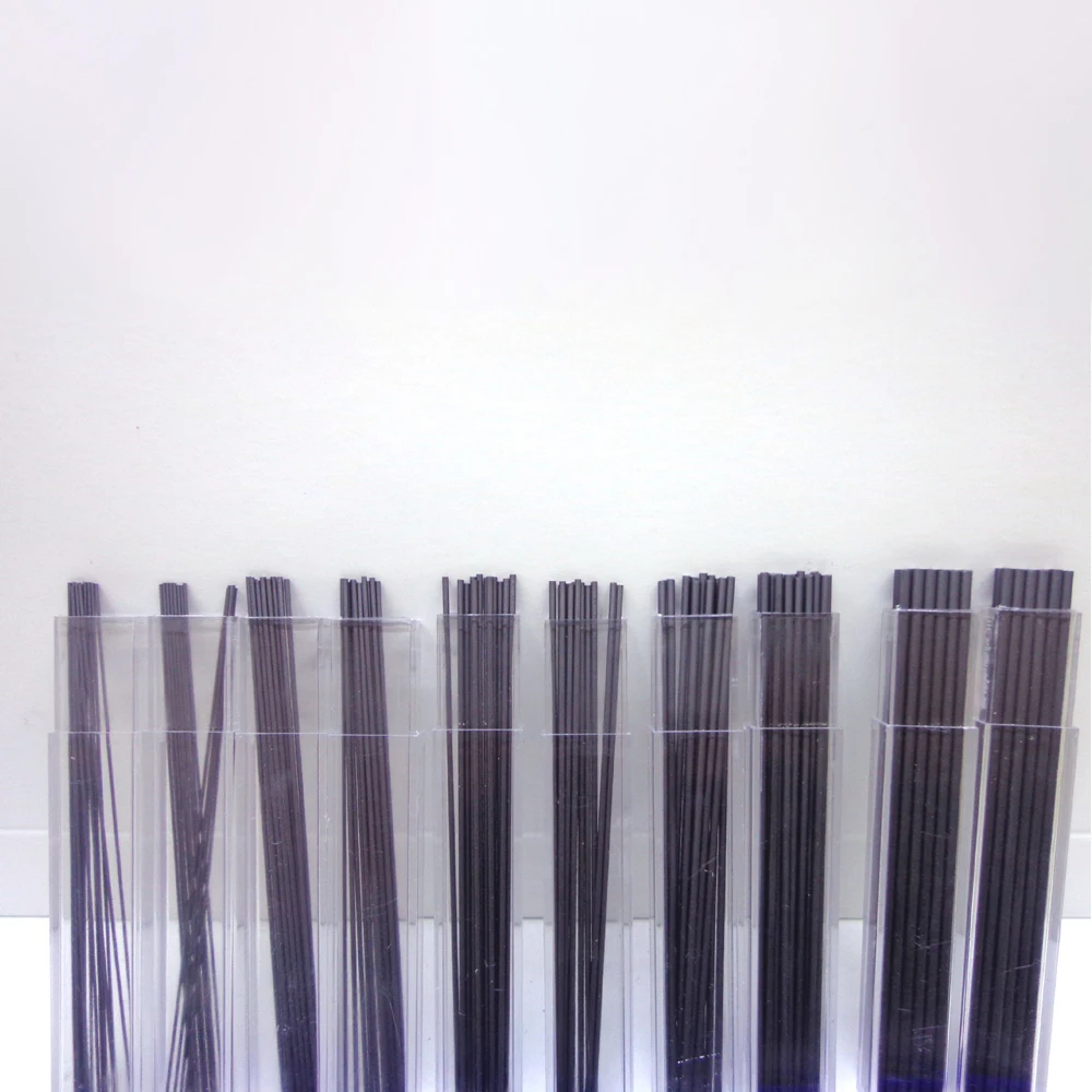 Hot selling 0.3 0.5 0.7 0.9 mm black graphite pencil lead set for children