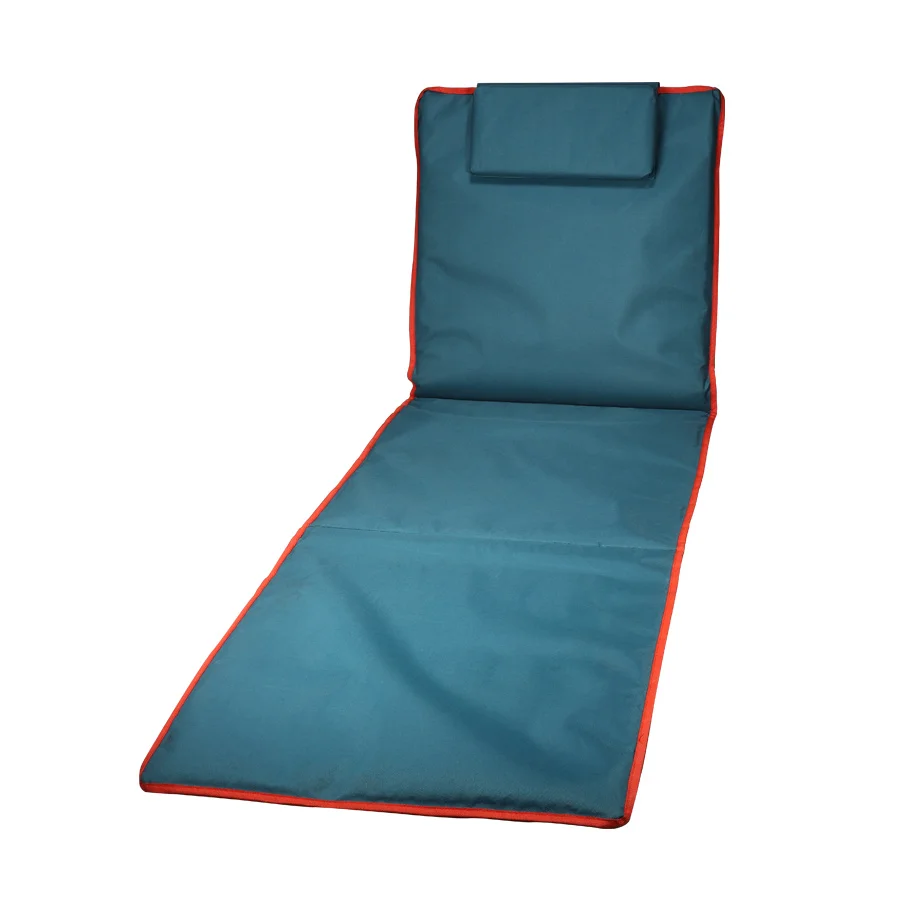 Wholesale Custom Folding Beach Chaise Lounge Reclining Collapsible Camping Portable Backpack Beach Chair