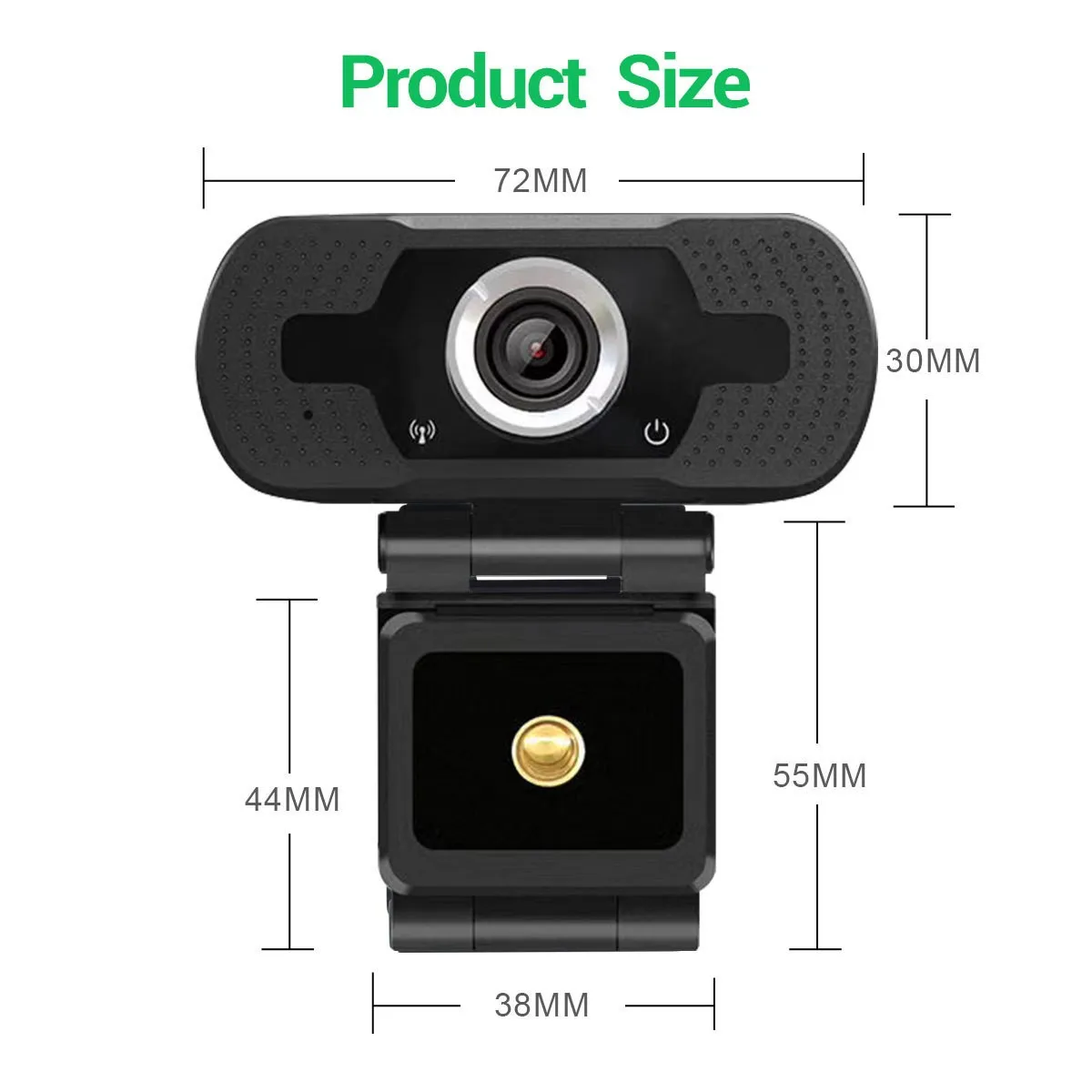 Spot HD usb1080p camera, built-in microphone, no need to drive, plug and play, cross-border explosion