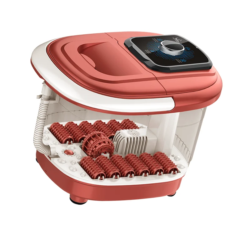 Surrounded by all the waterproof cover foot bath basin Electric foot massage roller foot basin