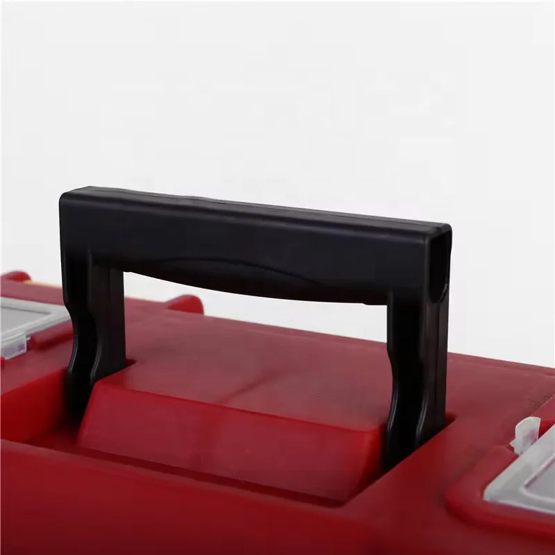 HengRui Multi-Functional Portable Steel-Plastic Electrician Maintenance Box Household Hardware Toolbox Storage Box