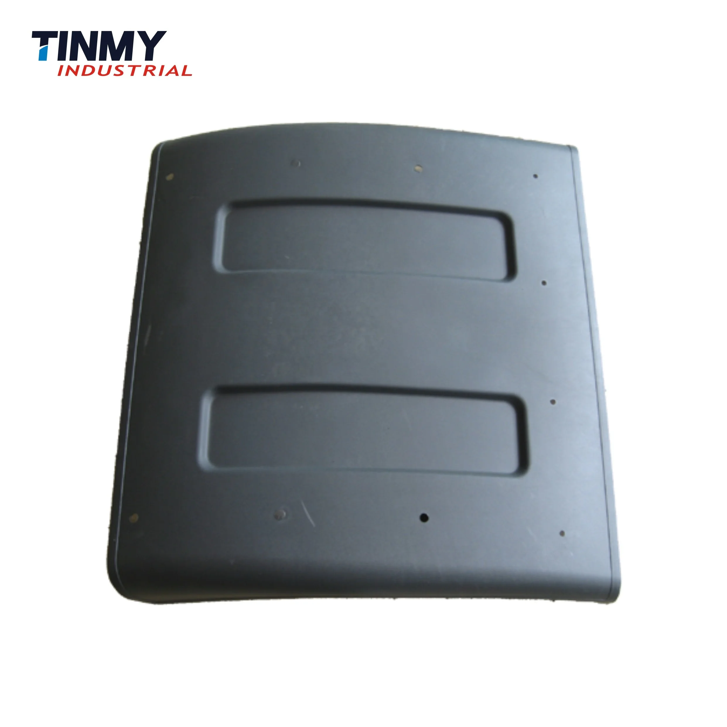 Heavy Duty Truck Trailer Mudguard with white stripe