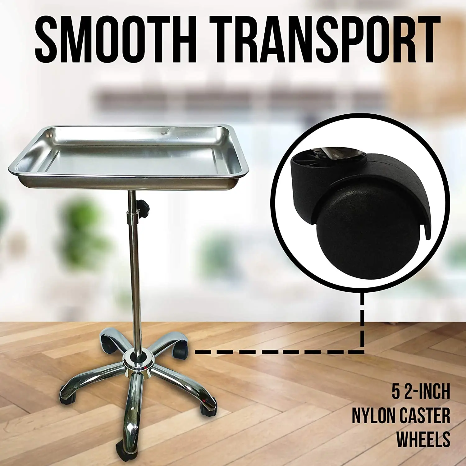 Factory Direct Sale Folding Rolling Pink Portable Hair Gold Salon Color Tray