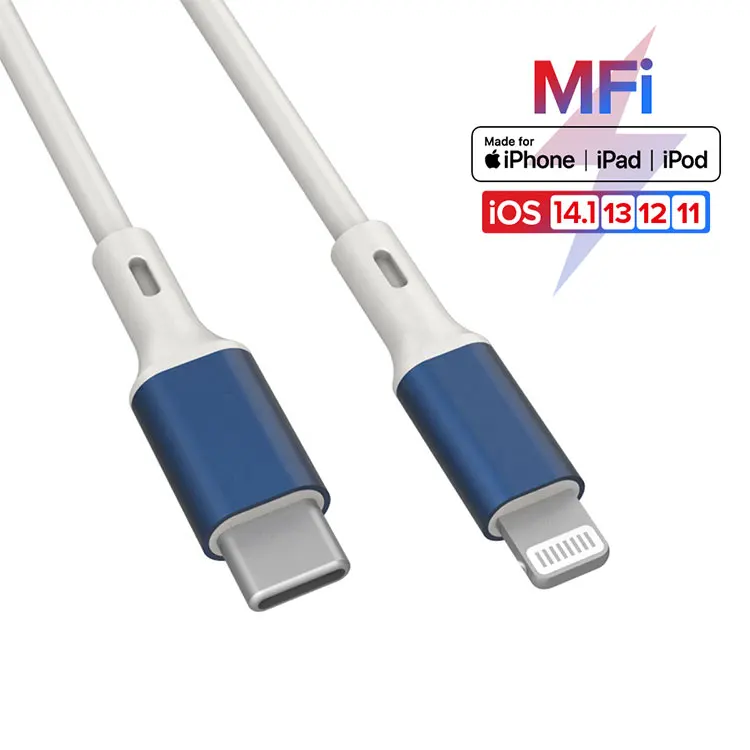 OEM Original C94 Chip PD 18W MFI Certified Lighting Charging Cable Data Cable For ipad iphone MacBook USB C To Lighting Cable