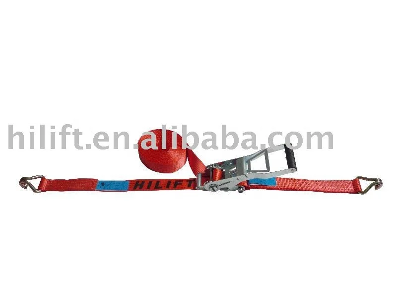 
HRL5050A 50mm/5T Finger Line Long Handle ERGO Ratchet Tie Down Strap 