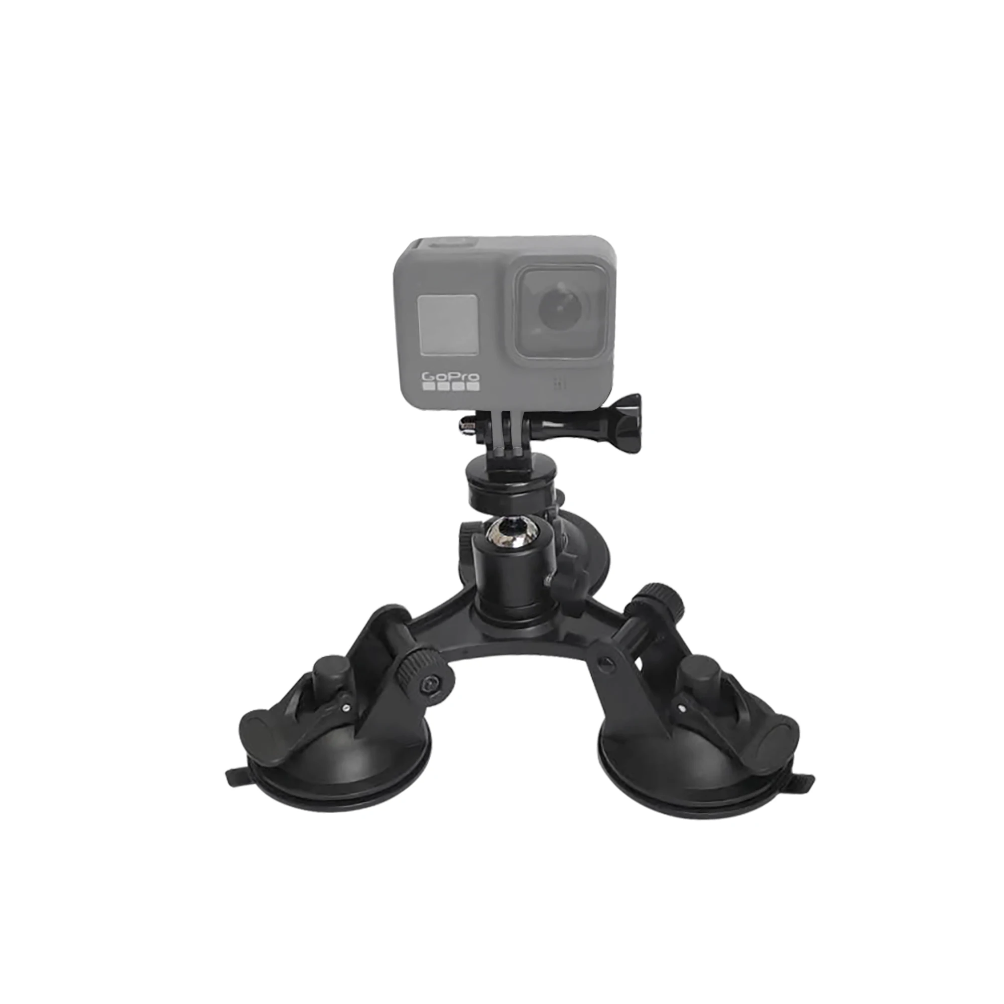 Для GOPRO OSMO Спортивная экшн-камера штатив с присоской треугольный патрон Сильный низкоугольный автомобильный присоска