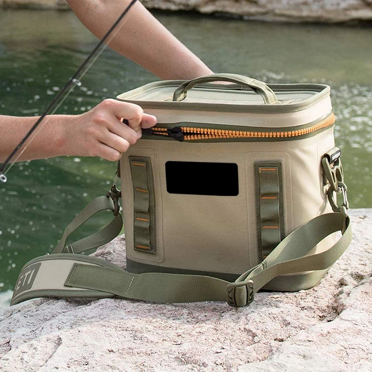 Leak Proof Zipper 30 can L cooler bags Closed-Cell Foam insulated bag cooler