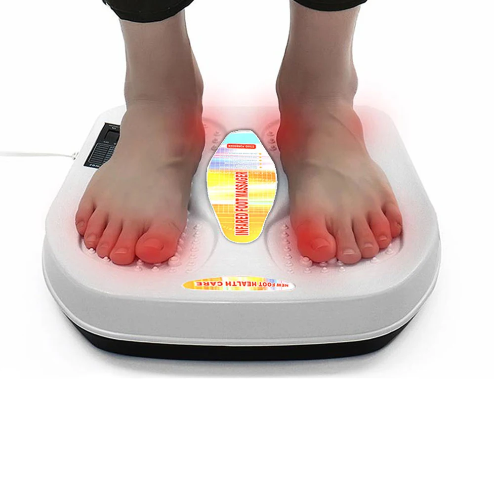 Home Use Electric Magnet Therapy Infrared Heating Vibration Foot Massager Machine