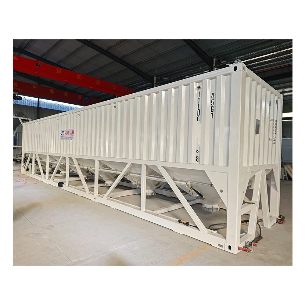 bulk cement storage silo Horizontal Container Silo