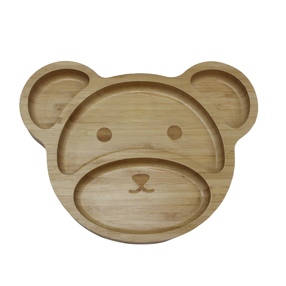 Hot Sale Home Children Cartoon Food Breakfast Wooden Kitchen Tray Wood Christmas Tray For Coffee