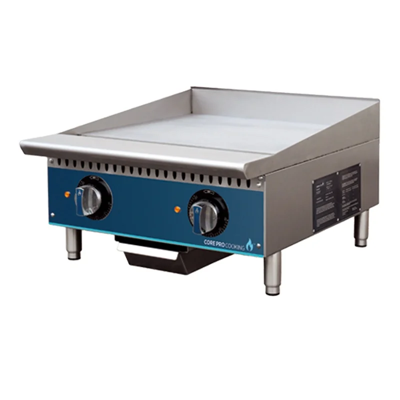 Factory manufacture commercial kitchen cooking electric style griddle Desktop griddle