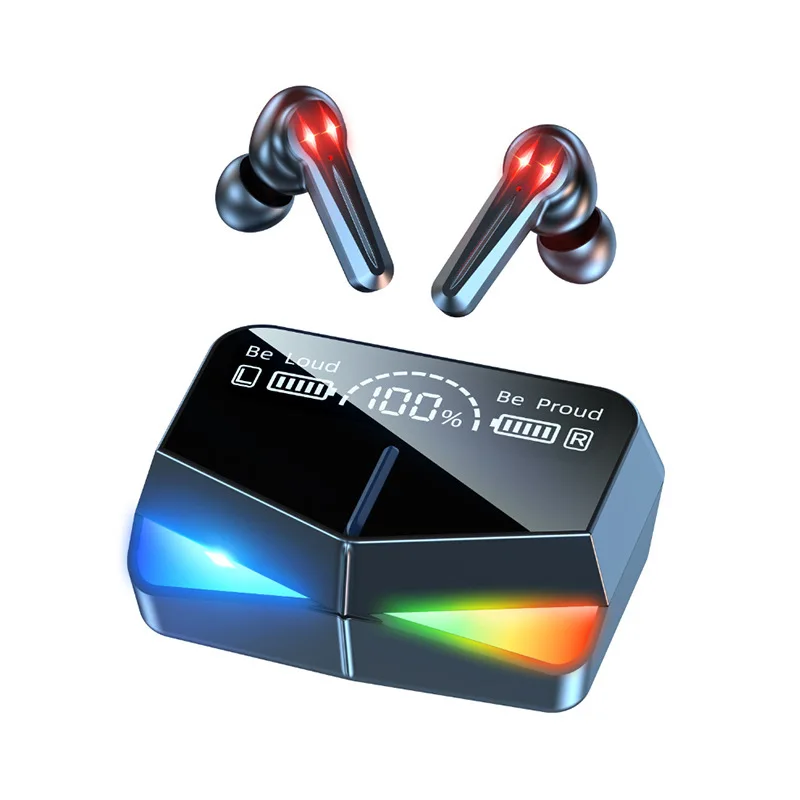 M28 Gaming Wireless Headphone TWS BT 5.0 Mini Stereo In-Ear Earbuds No Delay with Microphone Headphones